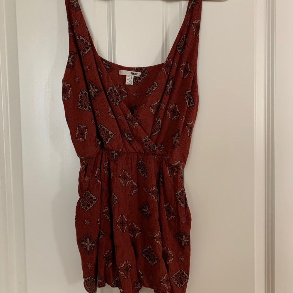 Bohemian Jumpsuit/Romper with pockets